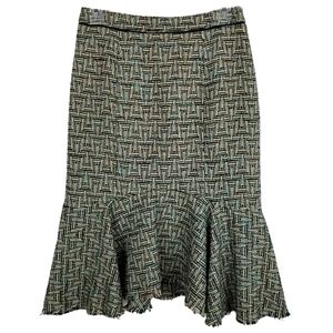 Elevenses  Bellerby Tweed Trumpet Skirt